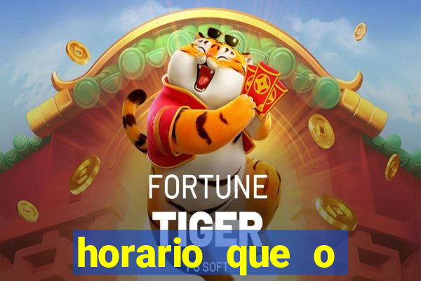 horario que o fortune rabbit paga